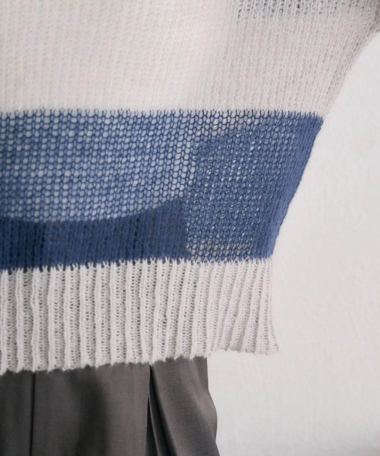 retro girl 橫間針織上衣 [TP363]