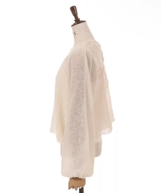 axes Femme 馬海毛後綁帶針織衫×小背心套裝 [TP364]