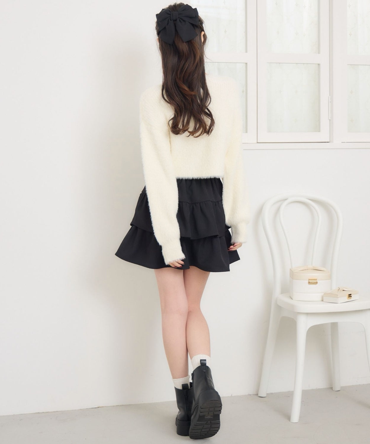 ems excite 束繩針織上衣 2色 [TP363]