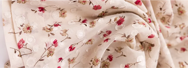 碎花雪紡連身裙 2色  [OP218]