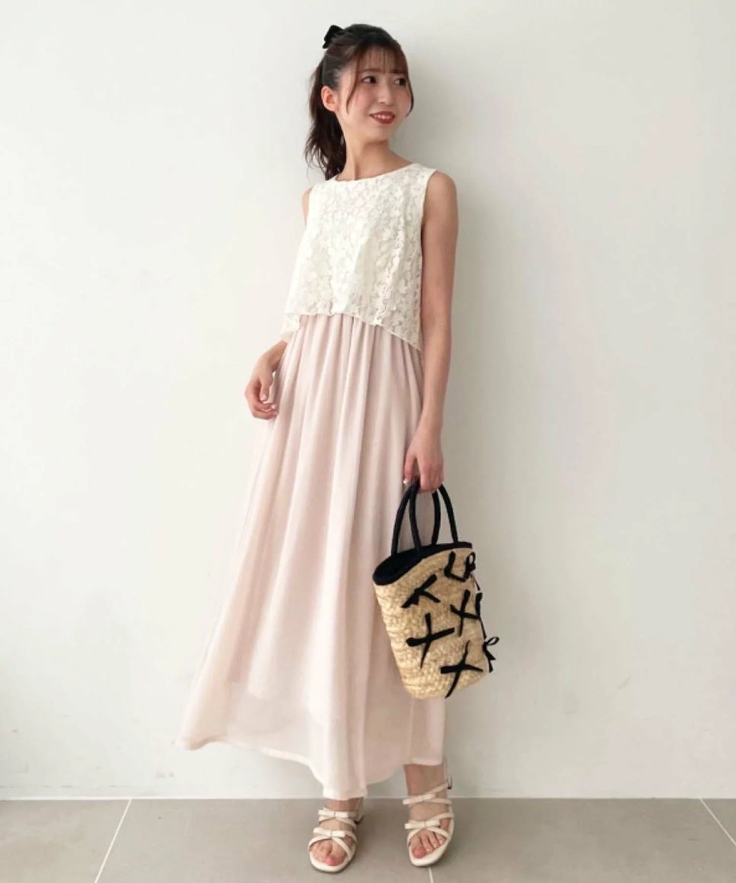 MAJESTIC LEGON 蕾絲LACE無袖連身裙 2色 [OP288]
