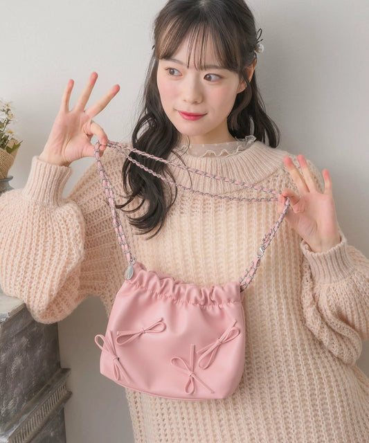 ems excite 蝴蝶結餃子袋  [BG276]