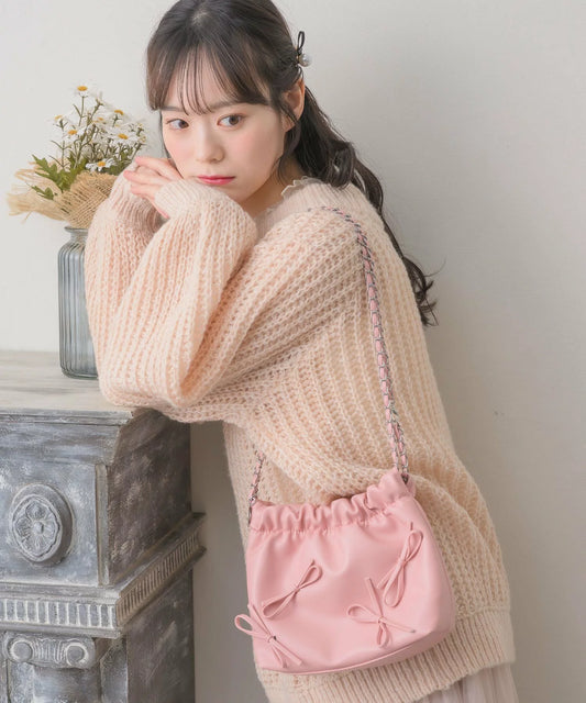 ems excite 蝴蝶結餃子袋  [BG276]