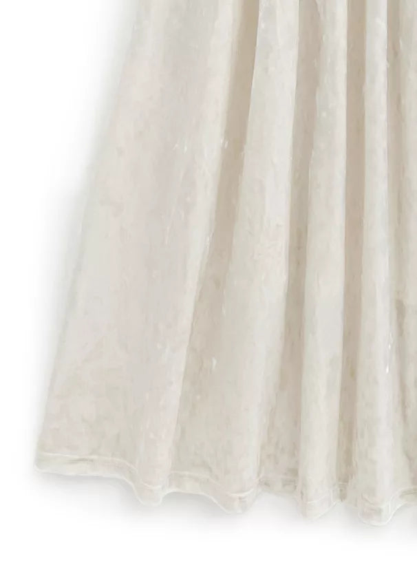 GRL 暗花絲絨蝴蝶結吊帶連身裙 2色 [OP0177]