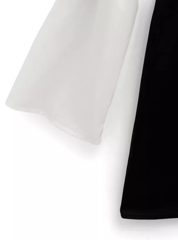 GRL 蝴蝶結襯衫 x 吊帶連身裙套裝 [OP0129]