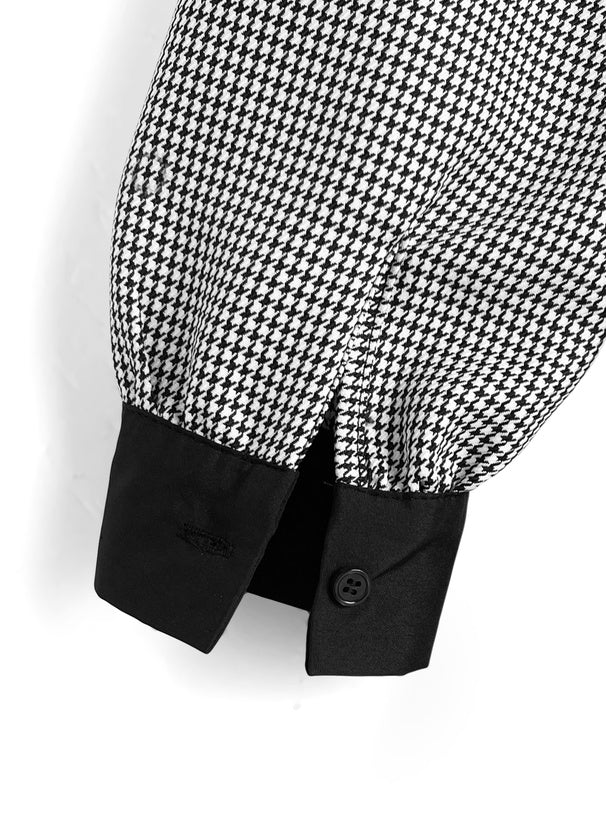 GRL 千鳥格蝴蝶結連身裙 [OP0221]