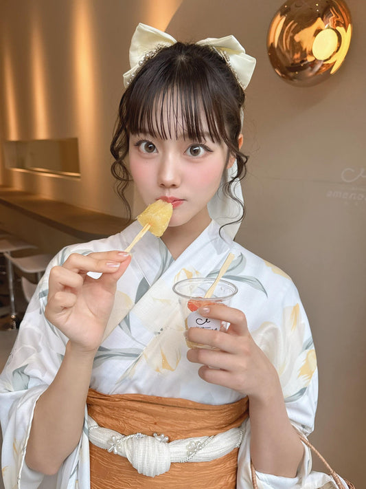 GRL 2way 百合花浴衣 3件組 [YKT08]