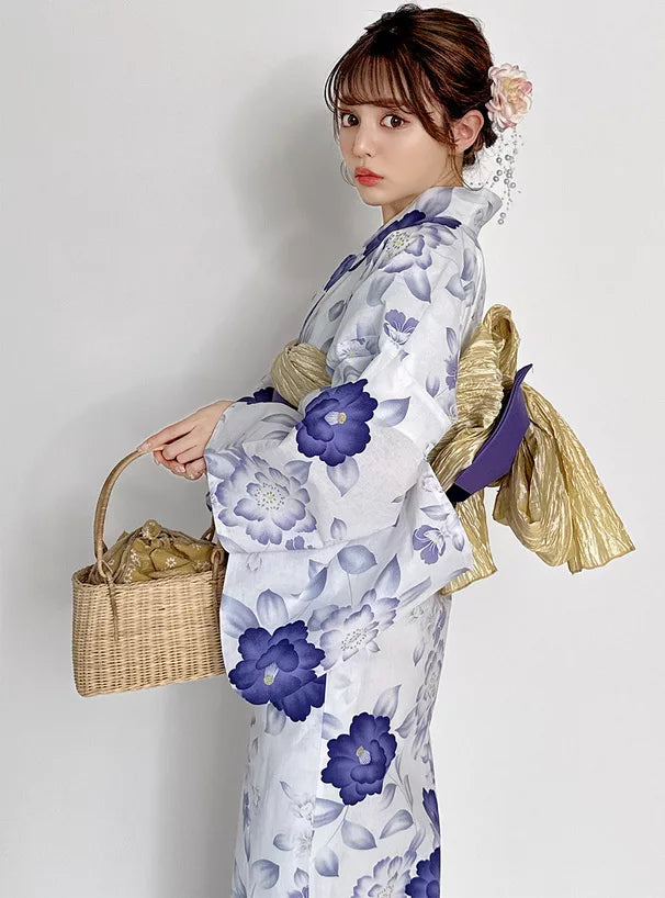 GRL 花花珍珍浴衣頭飾 5件組 4色 [HYKT0]