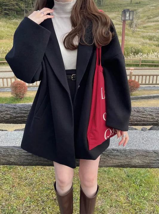 GRL 寬鬆大領口外套 4色 [OT0173]