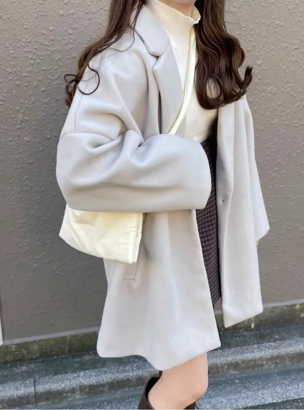 GRL 寬鬆大領口外套 4色 [OT0173]